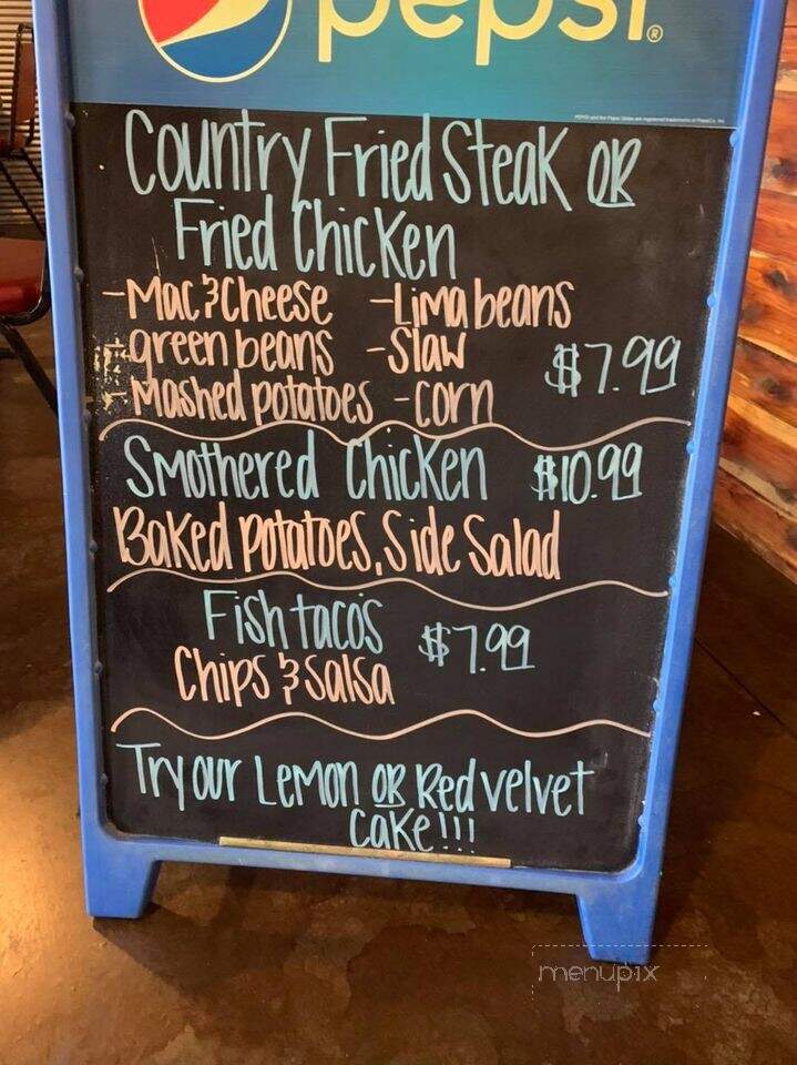 Jeri's Cafe - Clay, KY menu_pic