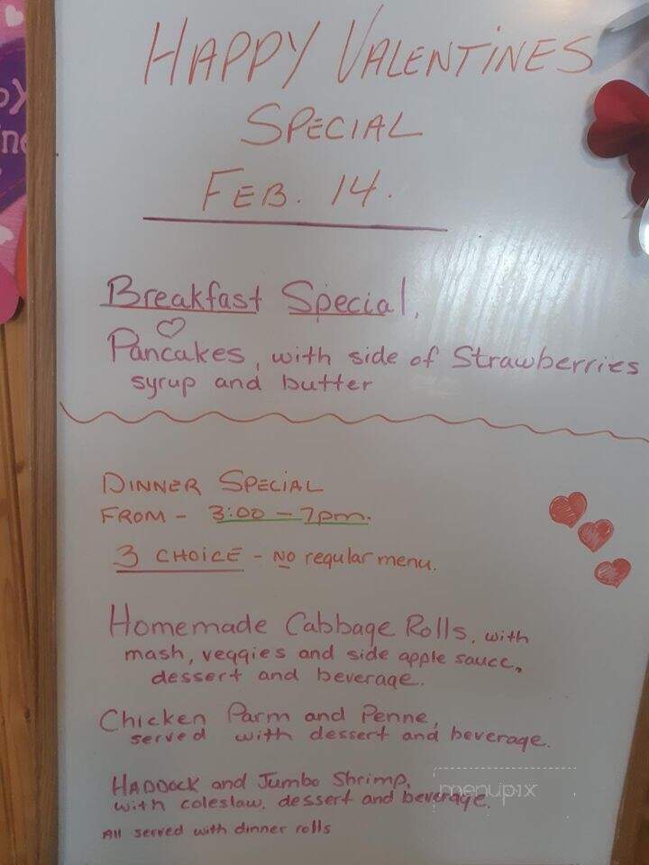 Lanes Family Restaurant - Fort Erie, ON menu_pic