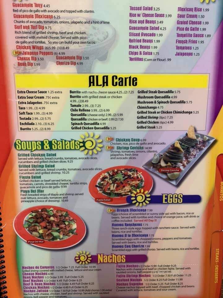 El Guadalajara - Russell Springs, KY menu_pic