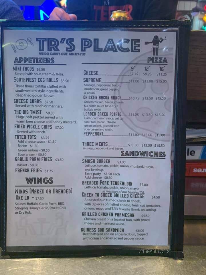 T R's Place - Belleville, IL menu_pic