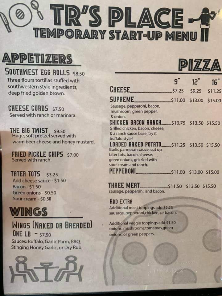 T R's Place - Belleville, IL menu_pic