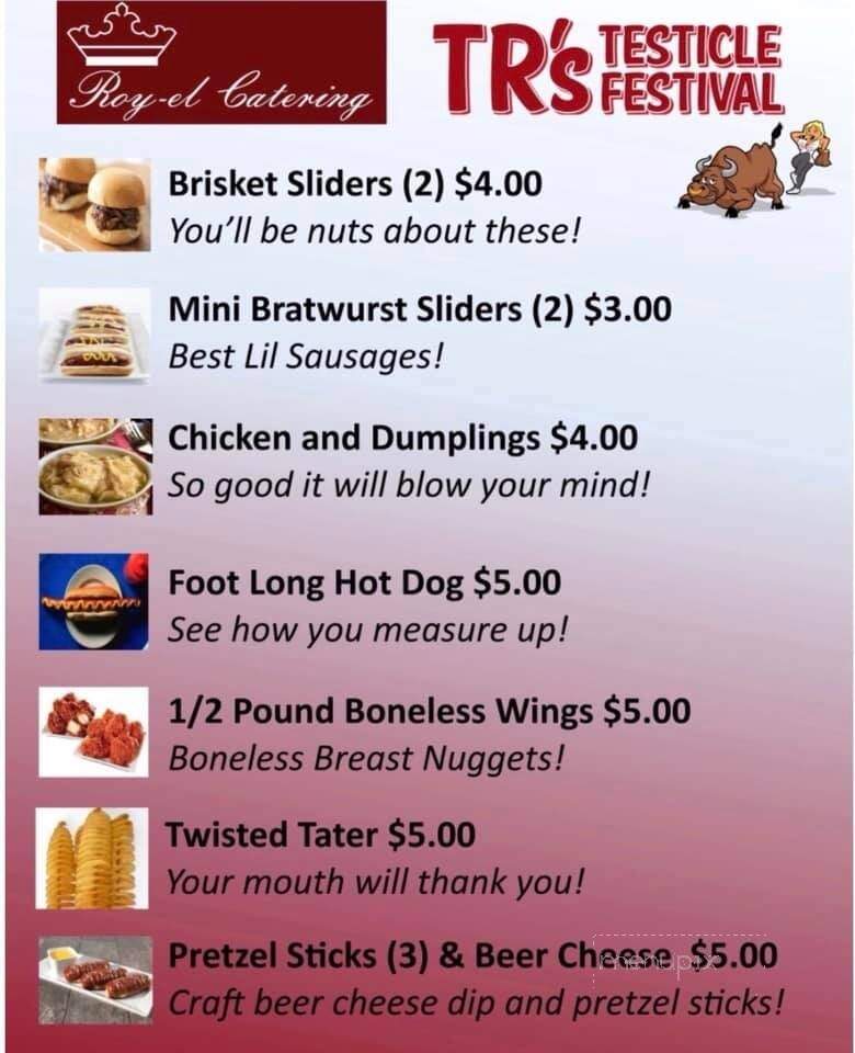 T R's Place - Belleville, IL menu_pic