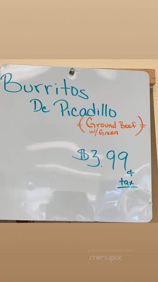 Taqueria Sinaloa - Belen, NM menu_pic