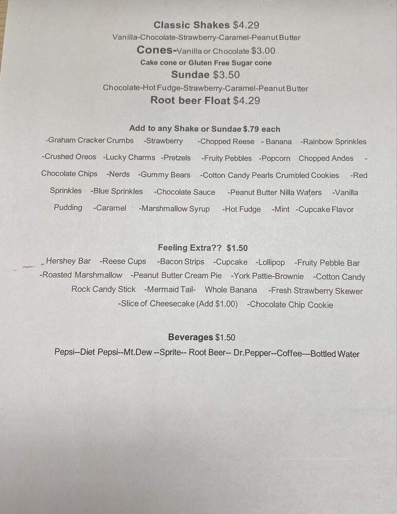 Stacked Shake and Sandwich - St Albans, WV menu_pic