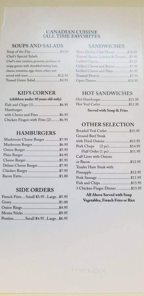New Fortune Restaurant - Rocanville, SK menu_pic