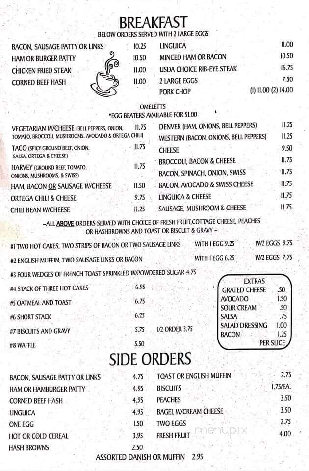 Renee's Cafe - Lakeport, CA menu_pic