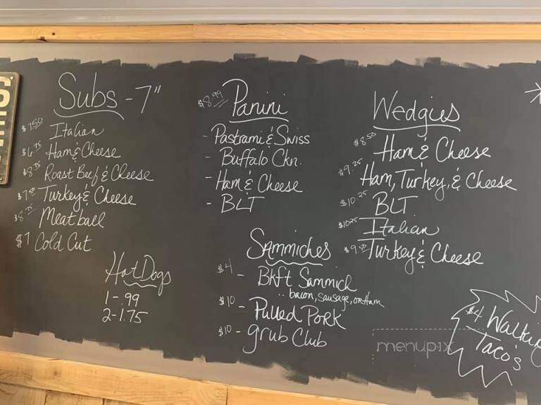 Country Grub - Polk, PA menu_pic
