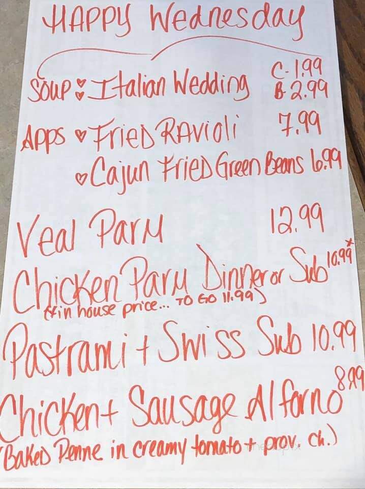 Kapi's Pub - North Uxbridge, MA menu_pic