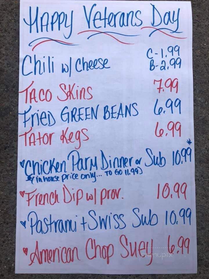 Kapi's Pub - North Uxbridge, MA menu_pic