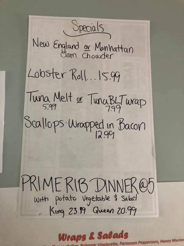 Kapi's Pub - North Uxbridge, MA menu_pic