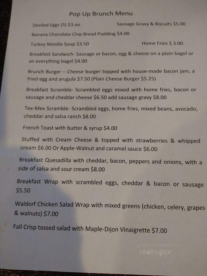 Annie's - Canisteo, NY menu_pic