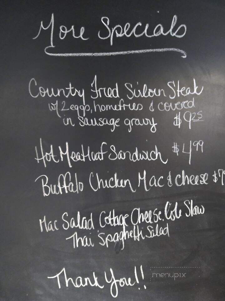 Annie's - Canisteo, NY menu_pic