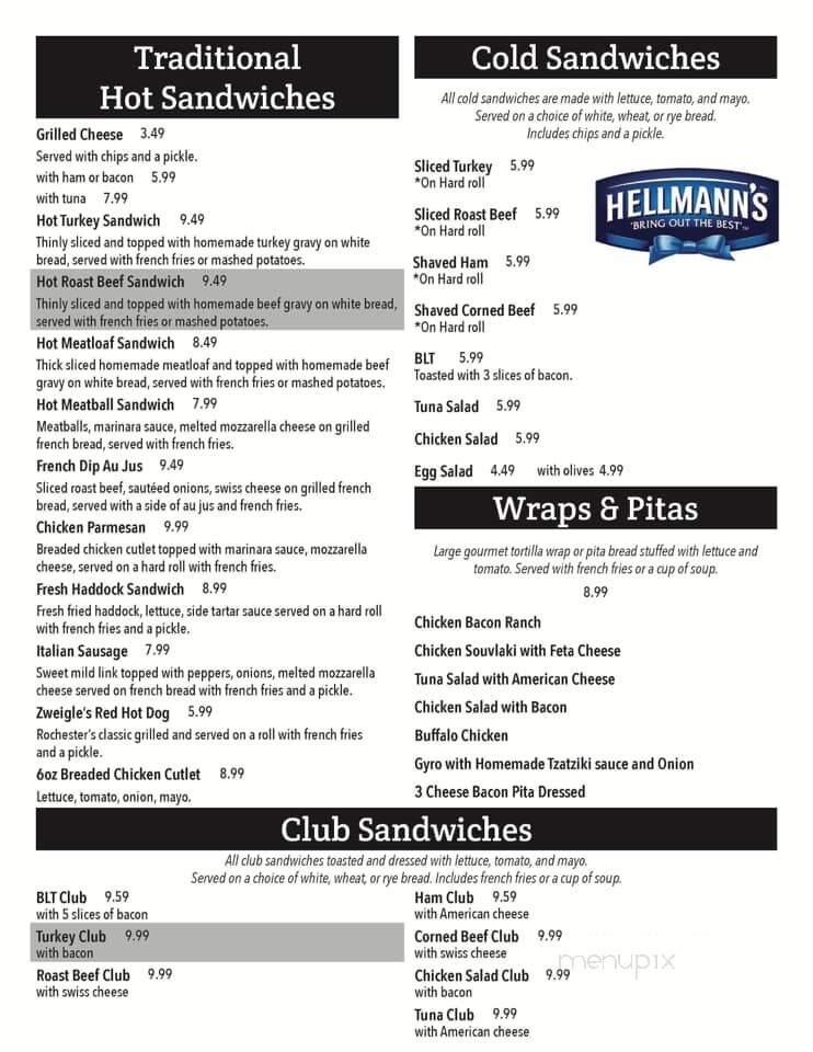 New Countryside Family Restaurant - Clifton Springs, NY menu_pic