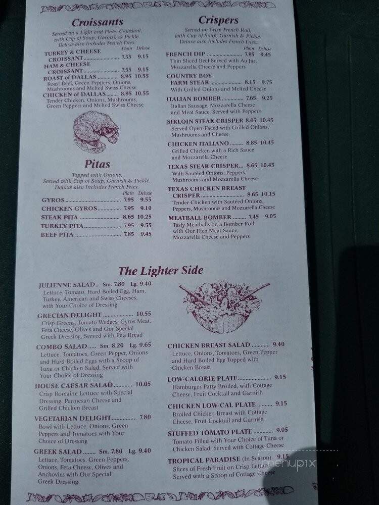 Bob & Anne's Restaurant - Waukegan, IL menu_pic
