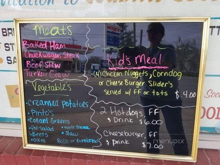 Railroad Cafe - Eden, NC menu_pic