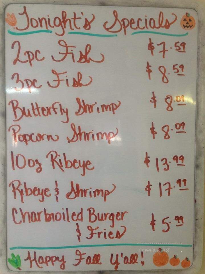 Kenya's - Dierks, AR menu_pic