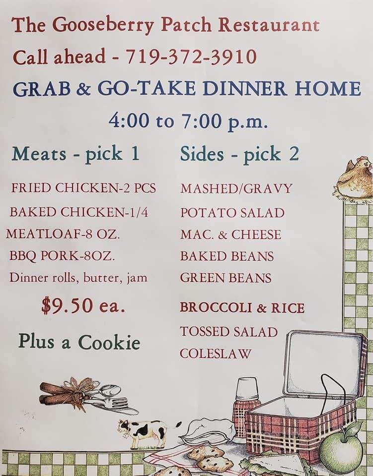 Goose Berry Patch - Penrose, CO menu_pic