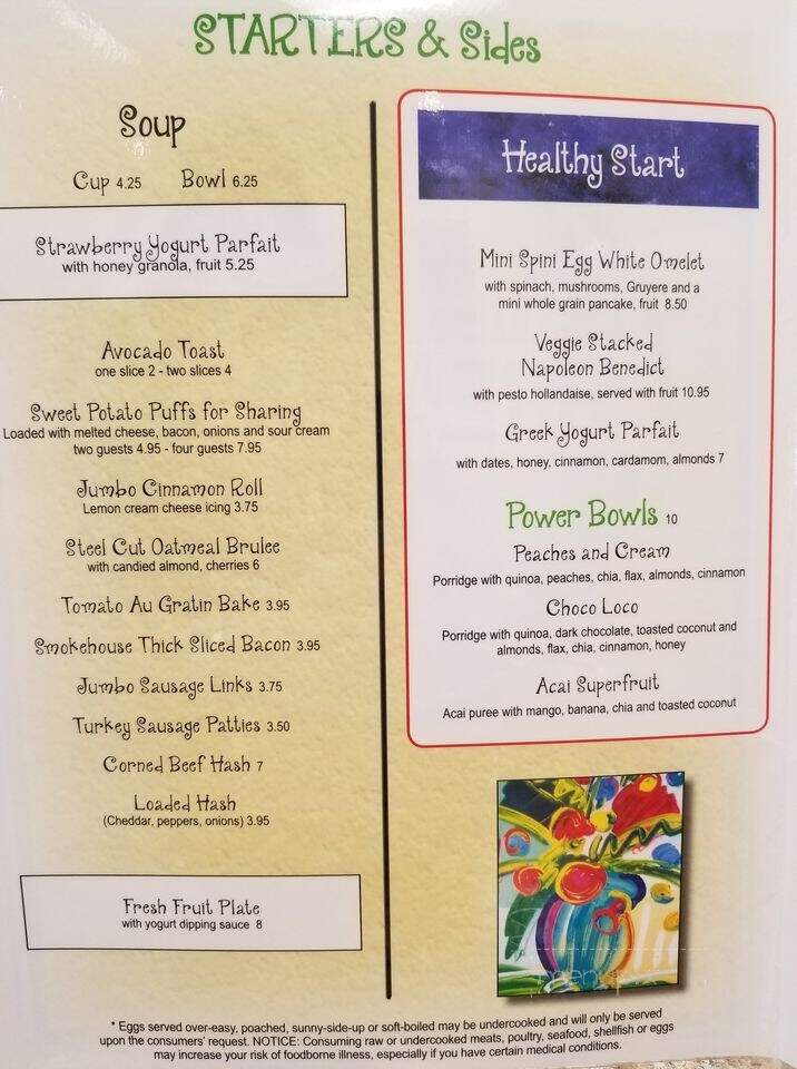 The Breakfast Club Novi - Novi, MI menu_pic