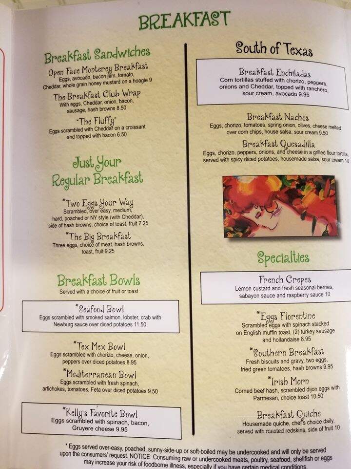 The Breakfast Club Novi - Novi, MI menu_pic