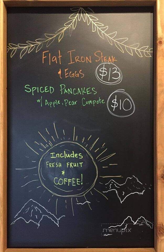 Trout Mountain Coffeehouse and Inn - Tellico Plains, TN menu_pic