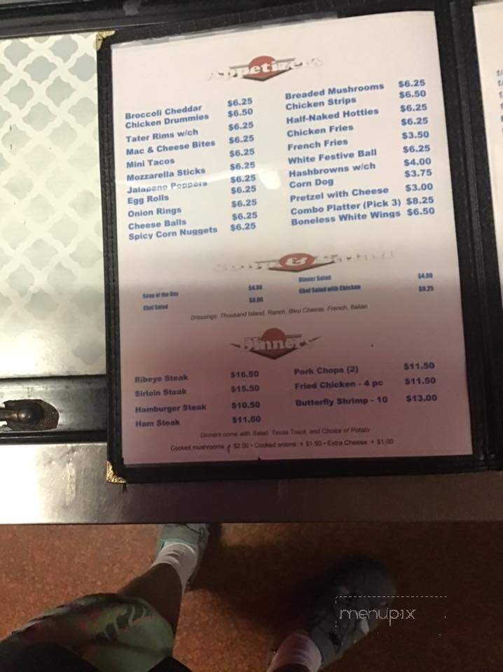 Bent Rim - Cascade, IA menu_pic