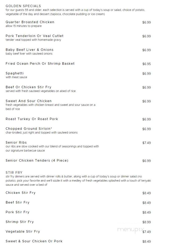 Ripon Family Restaurant - Ripon, WI menu_pic