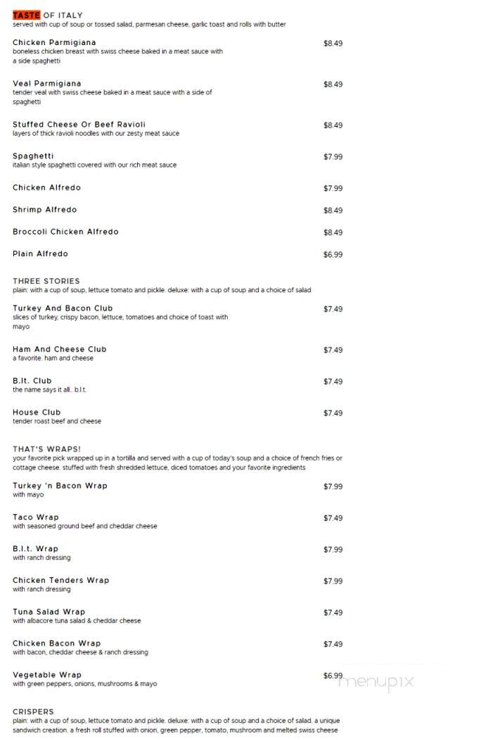 Ripon Family Restaurant - Ripon, WI menu_pic
