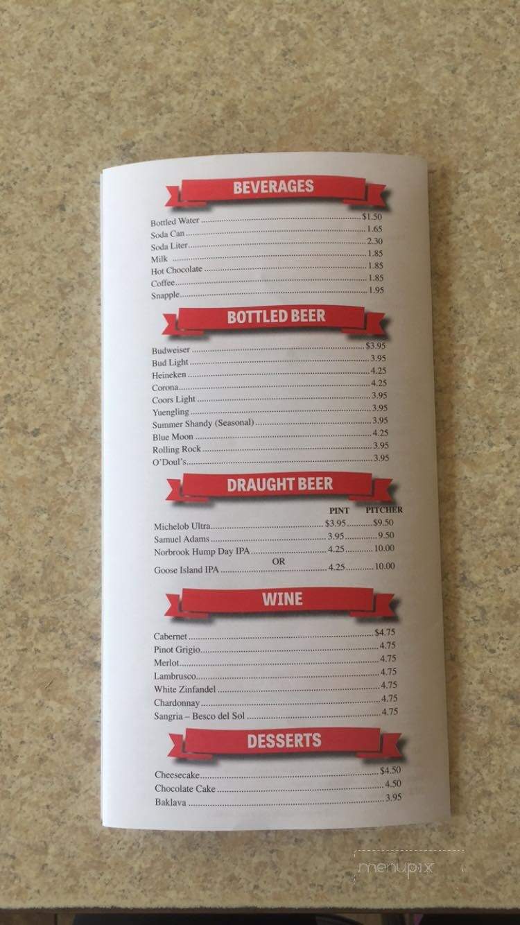 Abc Pizza House - Winsted, CT menu_pic
