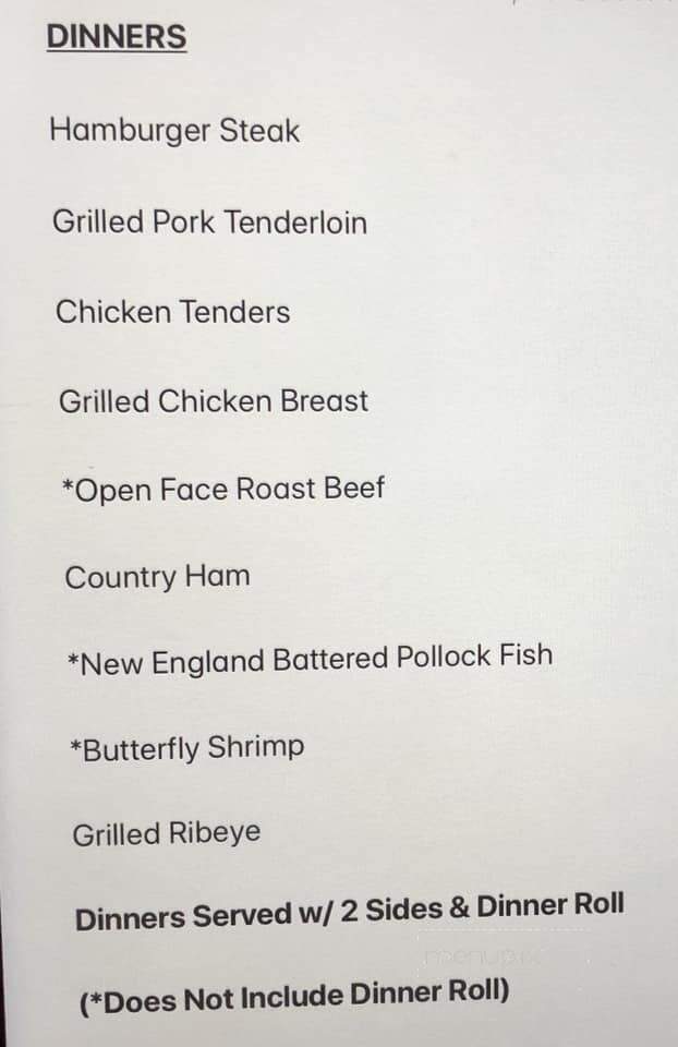 Farm House Grill - Owenton, KY menu_pic