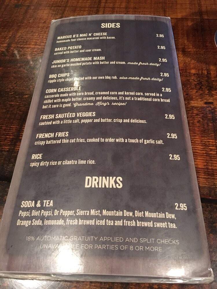Doc Holliday's - Williston, ND menu_pic