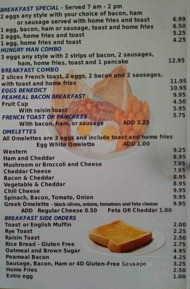 Rose's Kitchen - Essex, ON menu_pic