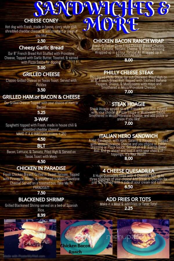 Hometown Heroes - Dayton, KY menu_pic