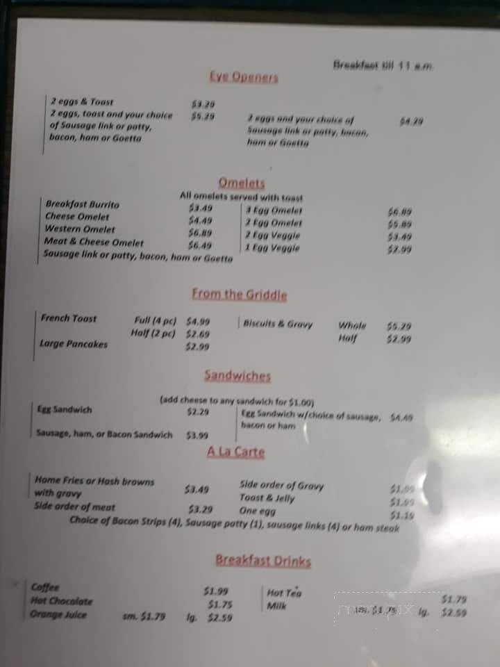 Napoleon Tavern - Napoleon, IN menu_pic