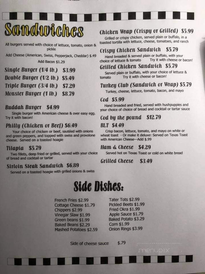 Route 3 Bar & Grill - Waterloo, IL menu_pic