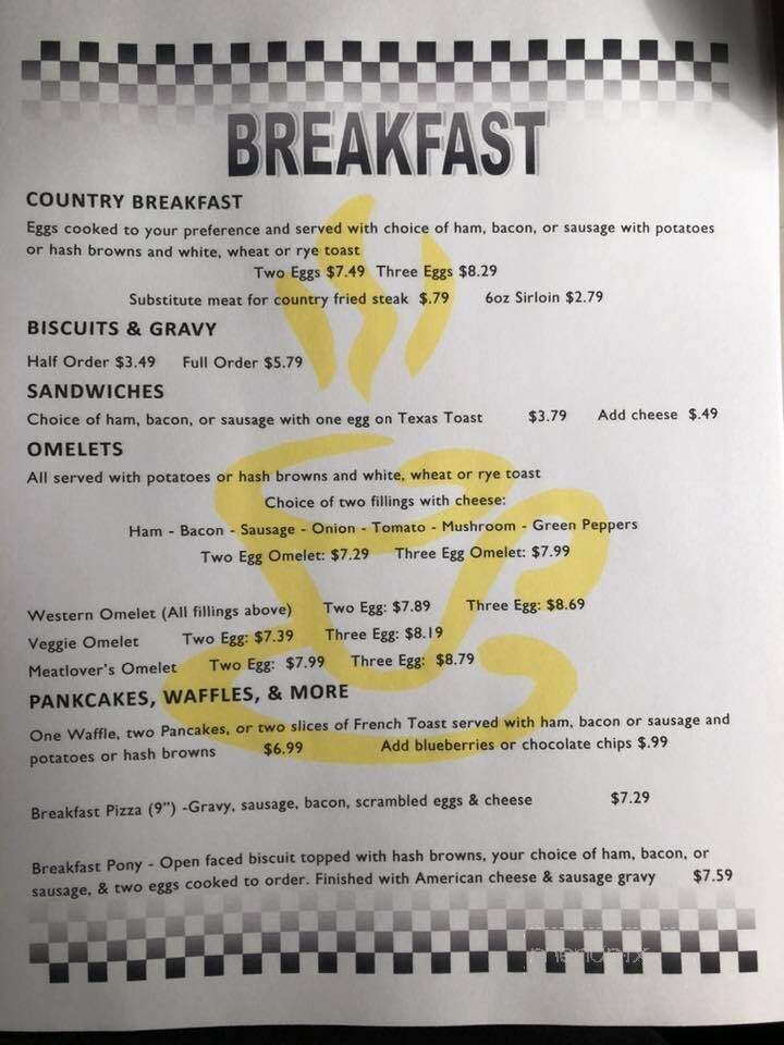 Route 3 Bar & Grill - Waterloo, IL menu_pic