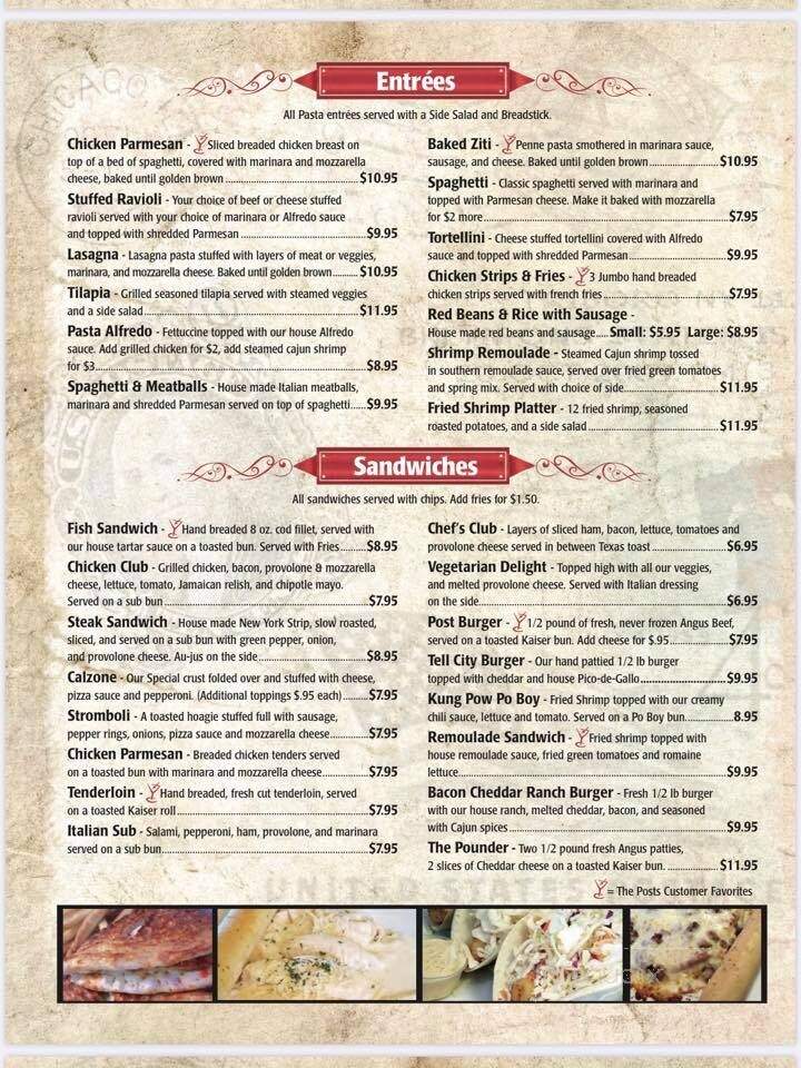 The Post - Tell City, IN menu_pic