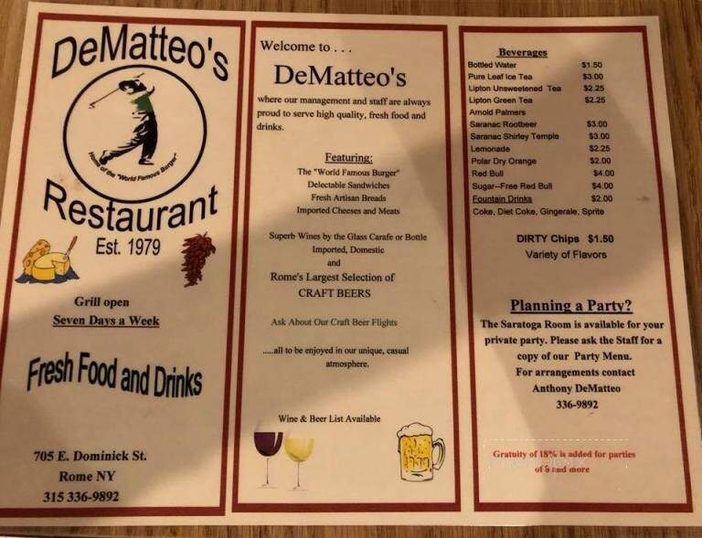 De Matteo's Restaurant - Rome, NY