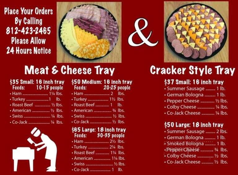 Old Fashioned Butcher Shoppe - Evansville, IN menu_pic