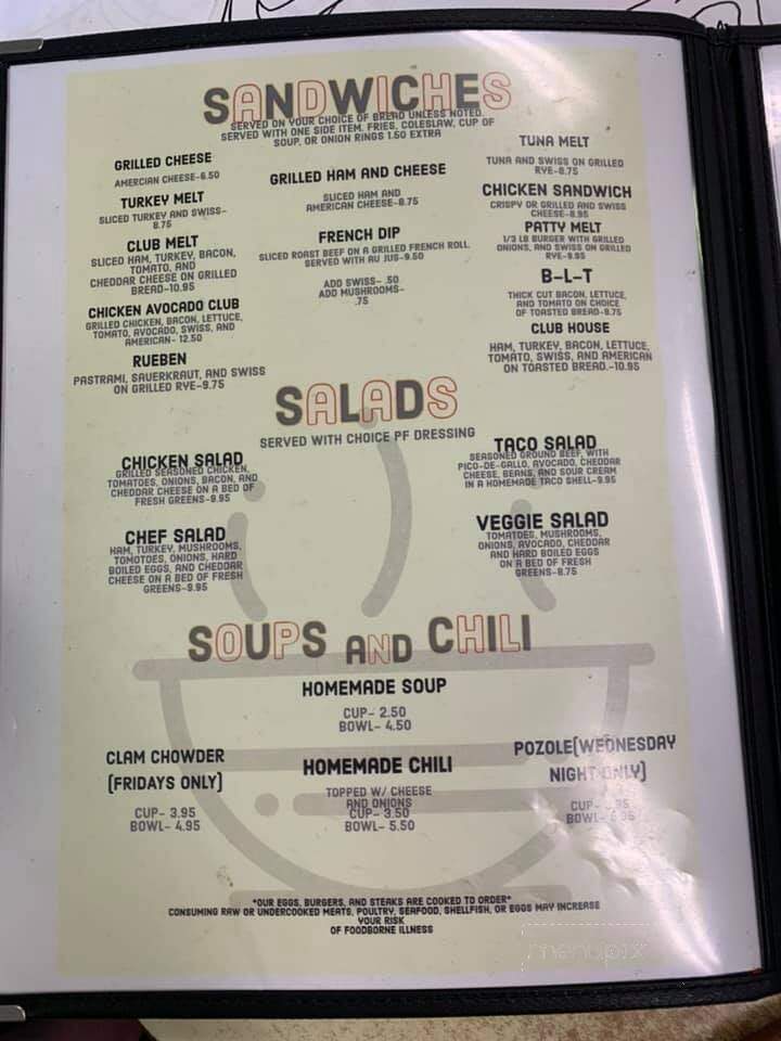 JJ's Cafe - Chiloquin, OR menu_pic