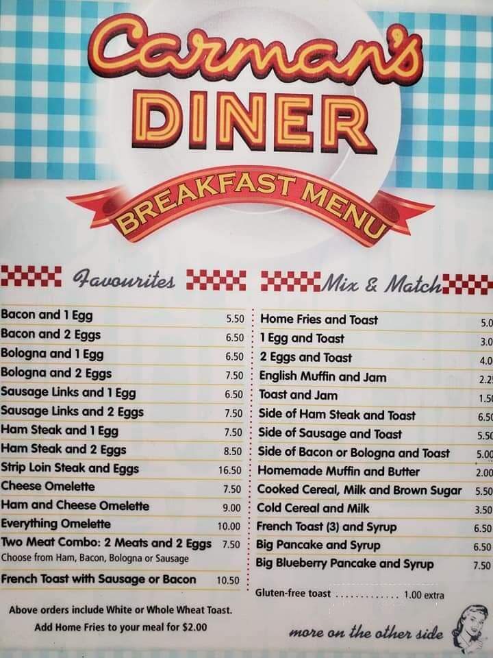 Carman's Diner - Saint Stephen, NB