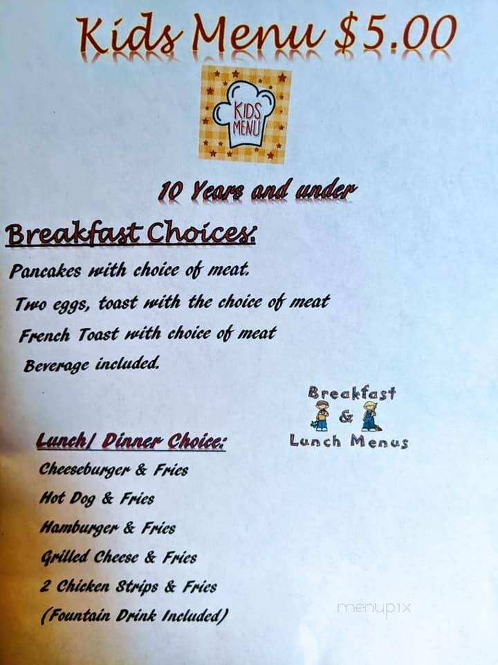 Family Diner - Lynchburg, OH menu_pic