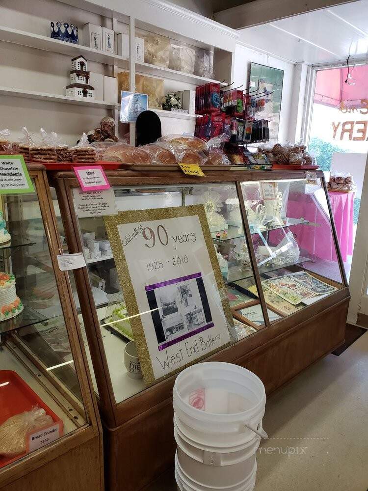 West End Bakery - Mishawaka, IN menu_pic