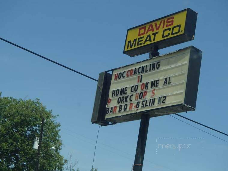 Davis Meat Market - Houston, TX menu_pic
