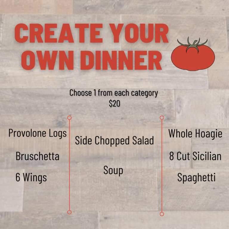 The Canned Tomato - Irwin, PA menu_pic
