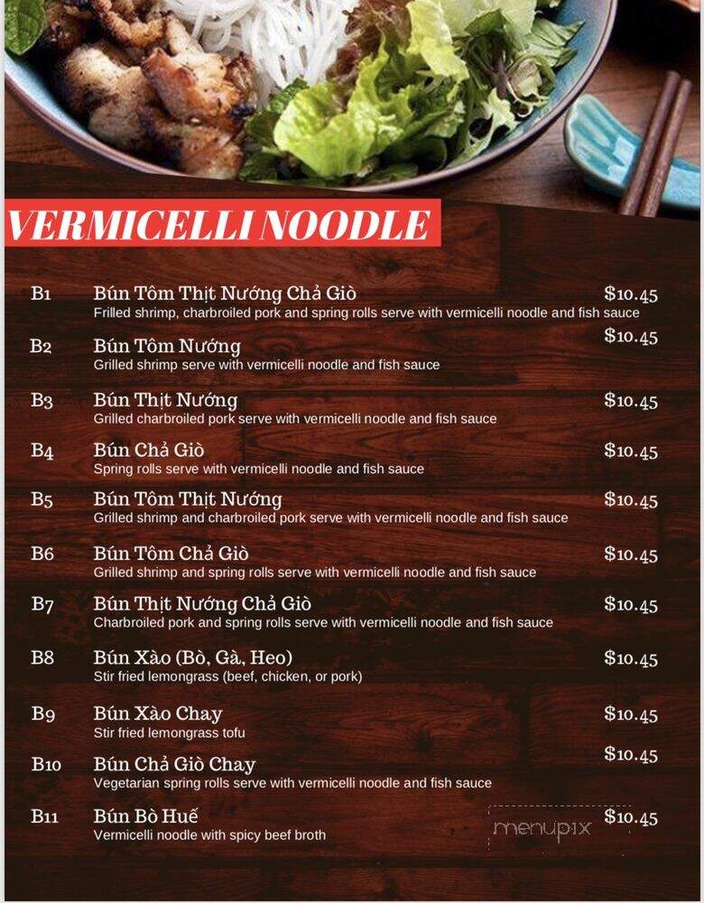 Pho Brothers - McMinnville, OR menu_pic