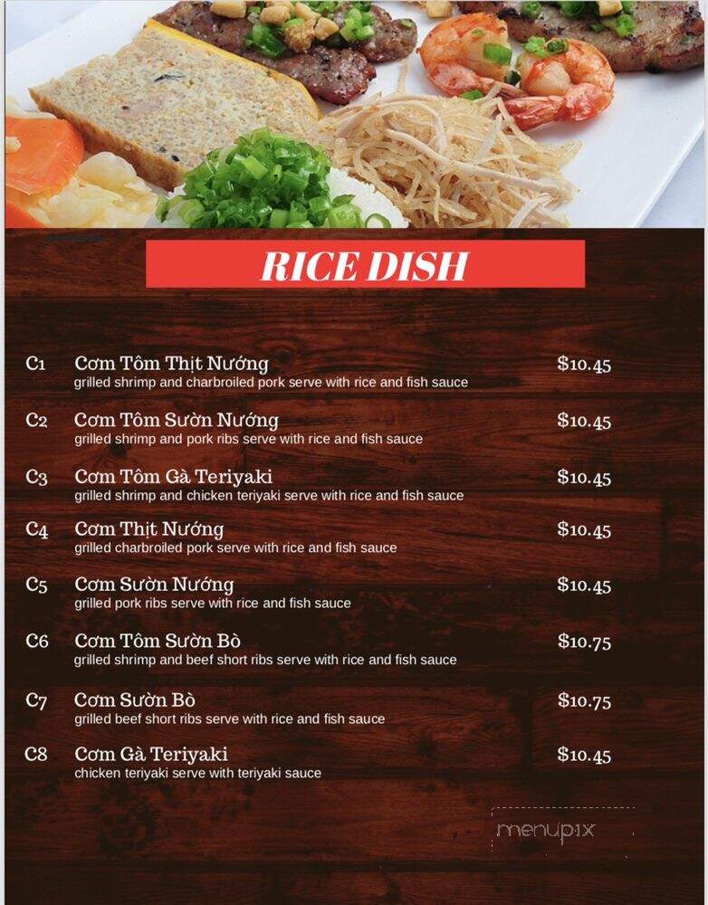Pho Brothers - McMinnville, OR menu_pic