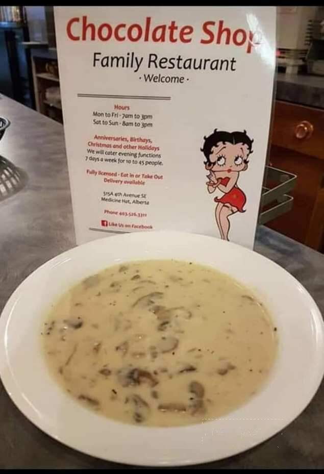 The Chocolate Shop - Medicine Hat, AB menu_pic