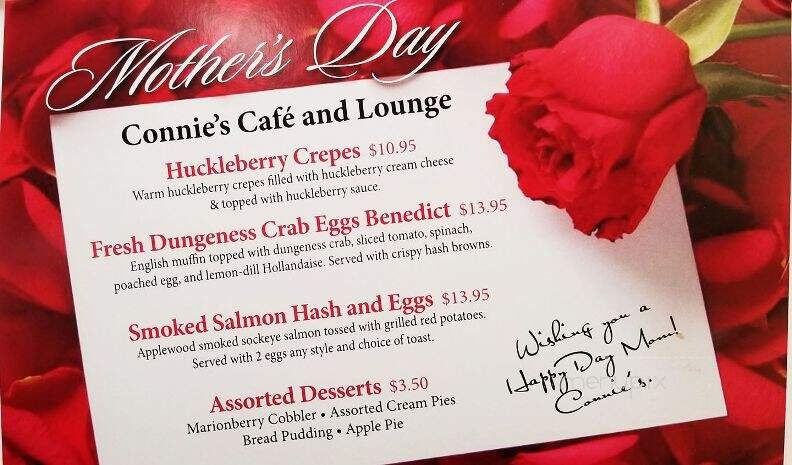 Connie's Restaurant - Sandpoint, ID menu_pic