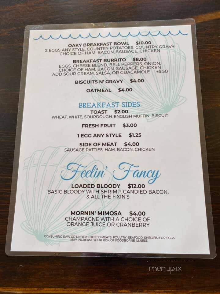Waterrock Station - Pahrump, NV menu_pic