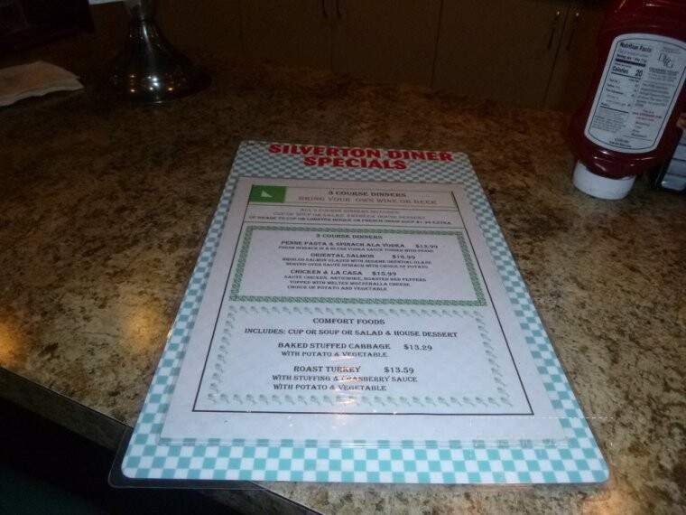 Silverton Diner - Toms River, NJ menu_pic